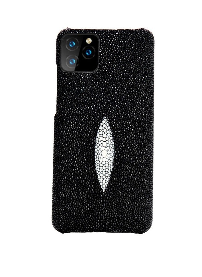 Leather Case, Genuine Leather Anti Slip Shockproof Back Phone Cover, Lightweight And Durable Business Men Protective Case For Iphone 12 Mini, (1pc, Black) 