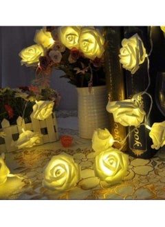 URBANTRANDS LED Rose String Light With Clear Cable And Battery Box  - Image 3