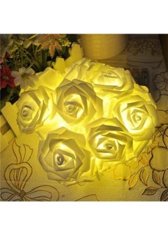 URBANTRANDS LED Rose String Light With Clear Cable And Battery Box  - Image 4