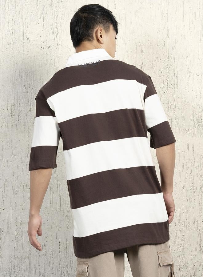 Hubberholme Brown T-shirt for Men, Casual Everyday Essential  - Image 2