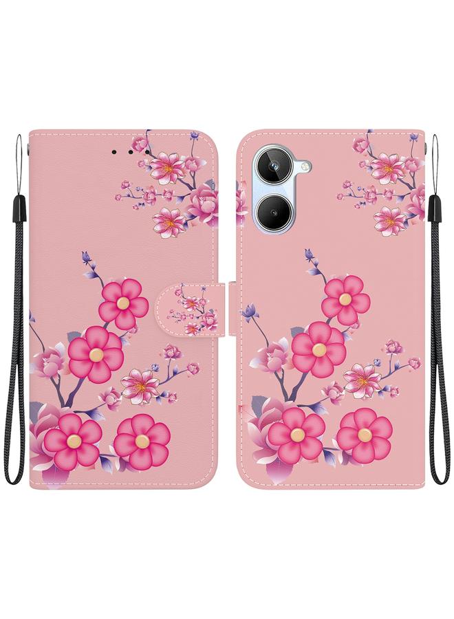 S-TOP Case For Realme 10 4G Crystal Texture Colored Drawing Leather Phone Case - Image 1