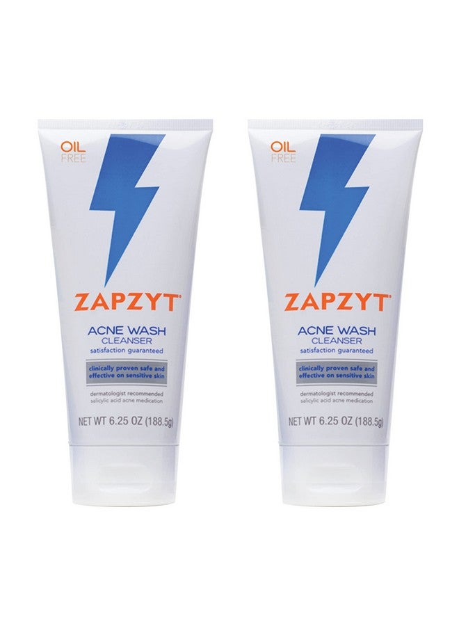 ZapZyt Acne Wash, 6.25 Ounce (Pack of 2) - Image 1