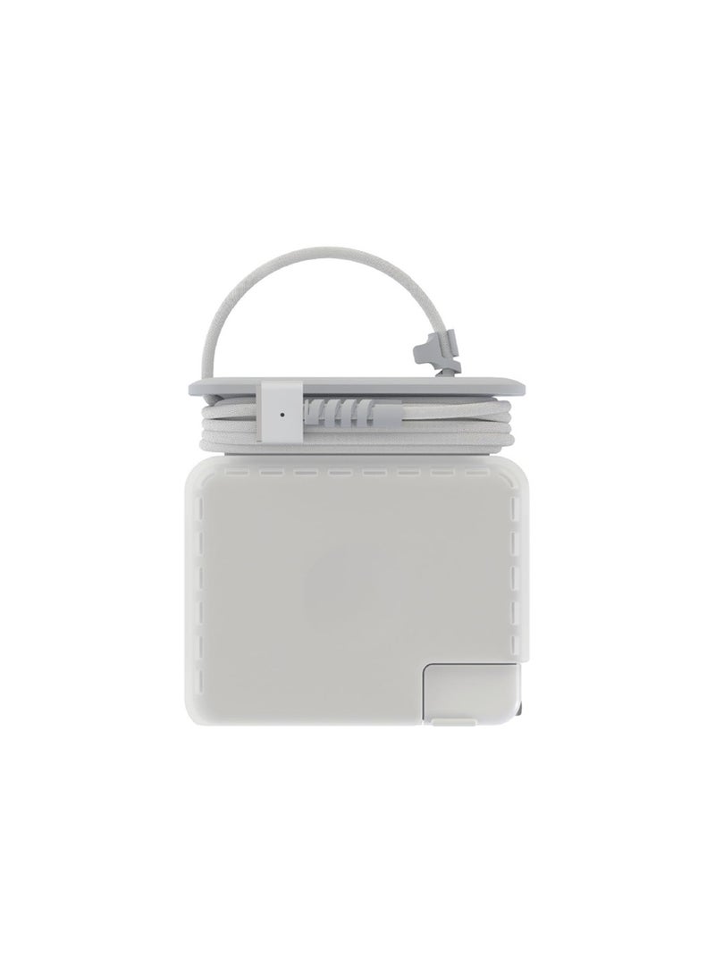 Cord Organizer Compatible with Macbook Charger, Protective Case for Magsafe USB-C Power Adapter Mac Charging Cable Management Cord Winder for Travel Laptop Mac Accessories (140W)
