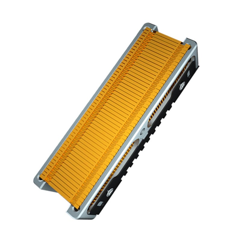 مشتت حرارة ألومنيوم لـ SSD مزود بشفرات لتحسين تبديد الحرارة وإطالة عمر SSD - Image 2