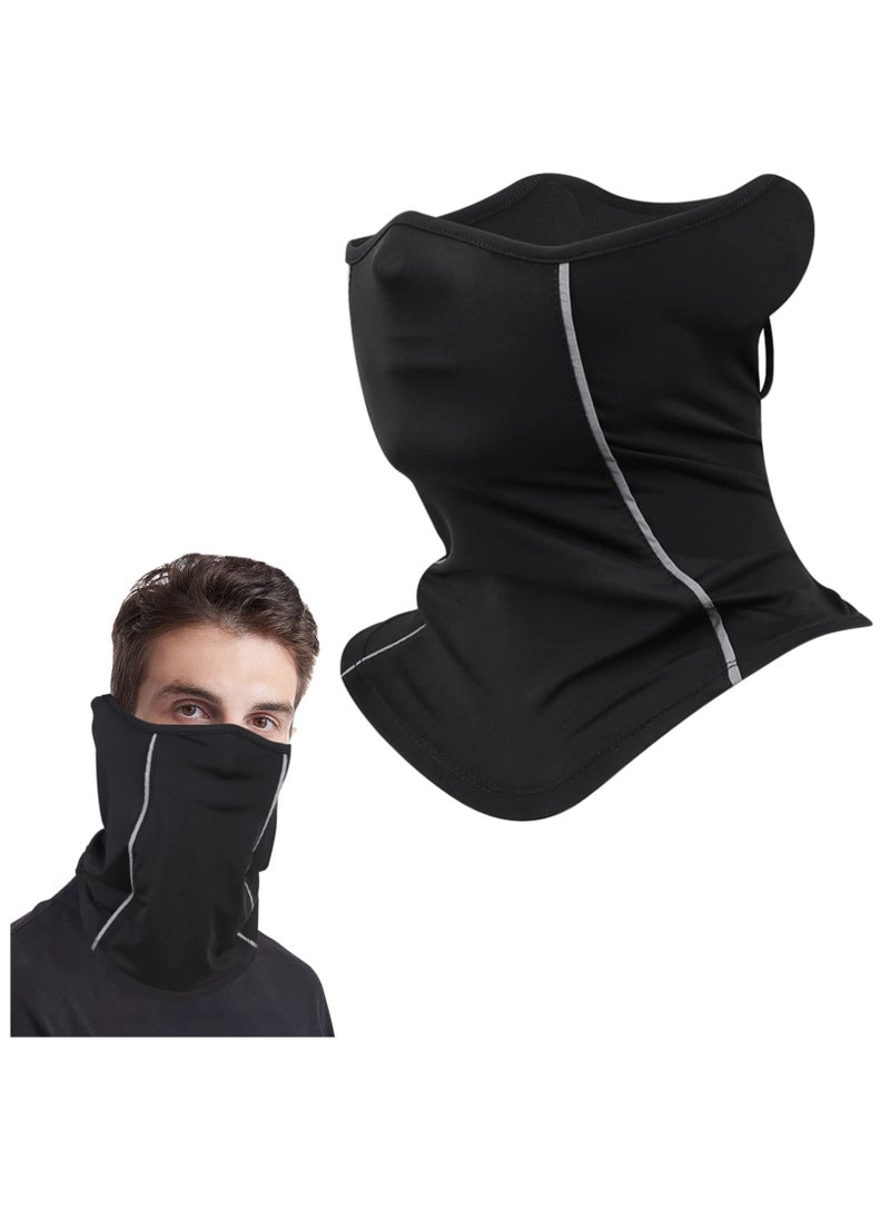 Excefore Balaclava Face Mask, Cold and UV Protection Neck Mask, Summer Sunscreen Neck Protection, Breathable, Sweat-Absorbing and Quick-Drying, Suitable for Cycling, Running, Fishing, Ear-Hook - Image 1