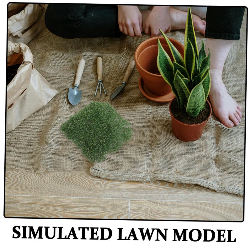 Multi Color Artificial Grass and Flower Clusters for Model Railway Scenery DIY Terrain Props - Image 4