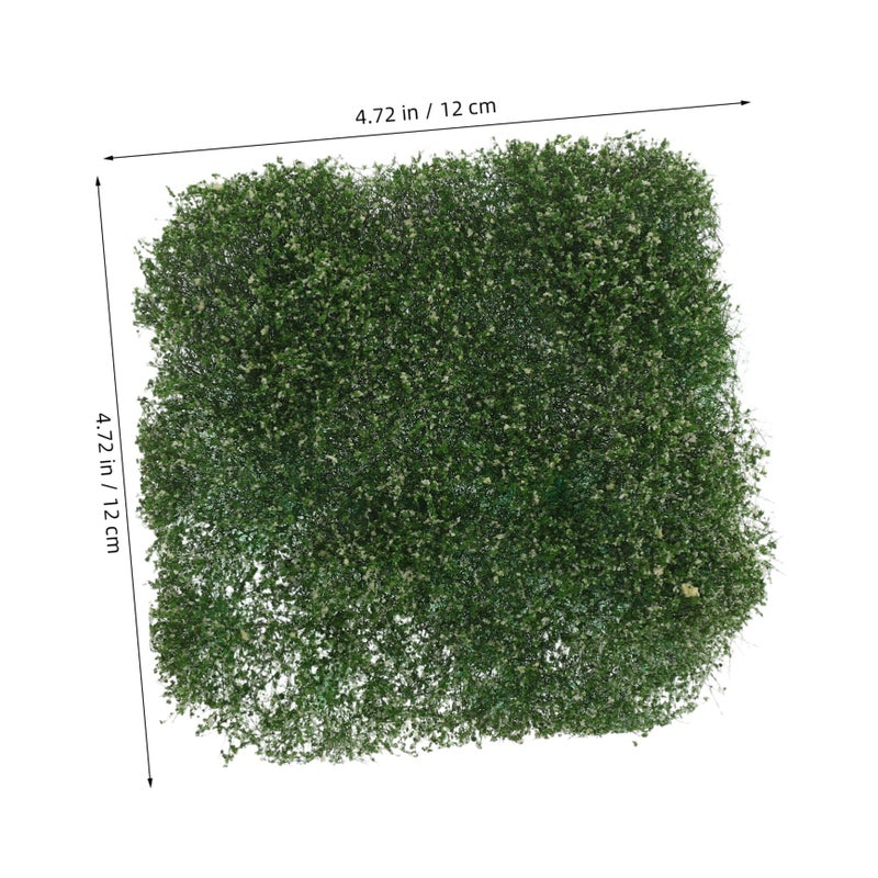 Multi Color Artificial Grass and Flower Clusters for Model Railway Scenery DIY Terrain Props - Image 3
