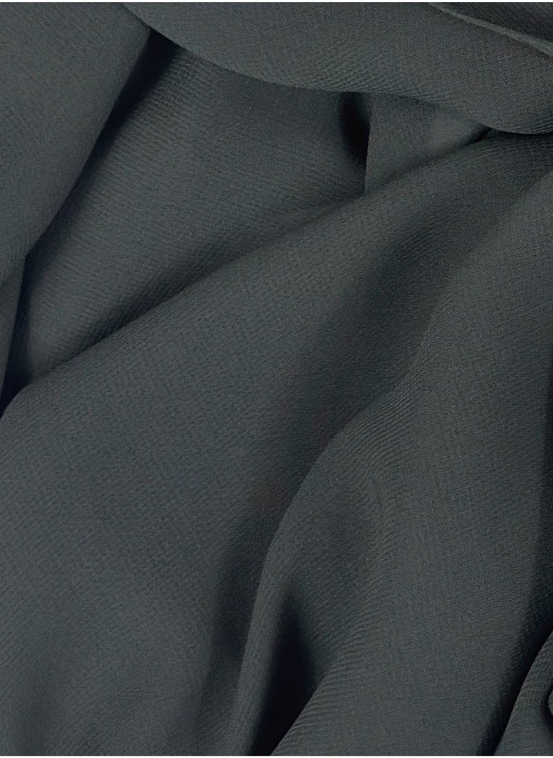 Perfectory PERFECTORY Women Lightweight Solid Chiffon Hijab Shawl Soft Premium Abaya Shawl Wrap Scarves, Long Bridal Hijab Scarf- Turquoise  - Image 2