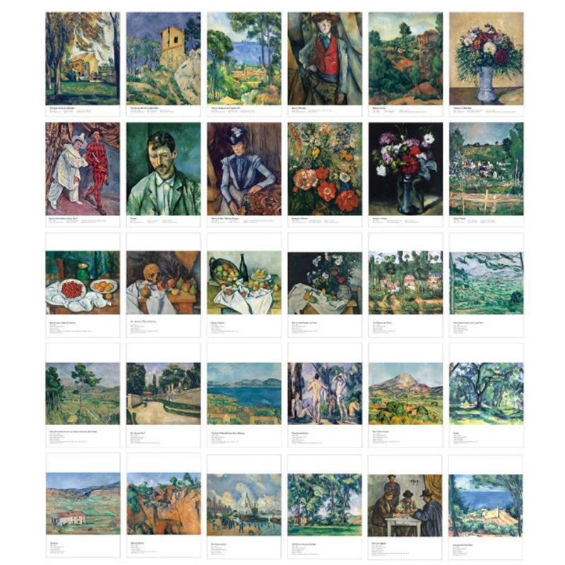 HOSTEESSCHOICE Beautiful Art Postcards set of 30 Paul Cézanne Post card variety pack Famous Painting Scenery,4 x 6 Inches - Image 5