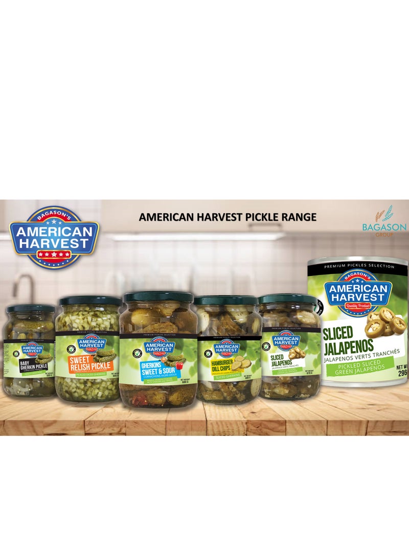 American Harvest Baby Gherkins Pickle 500g  - Image 3