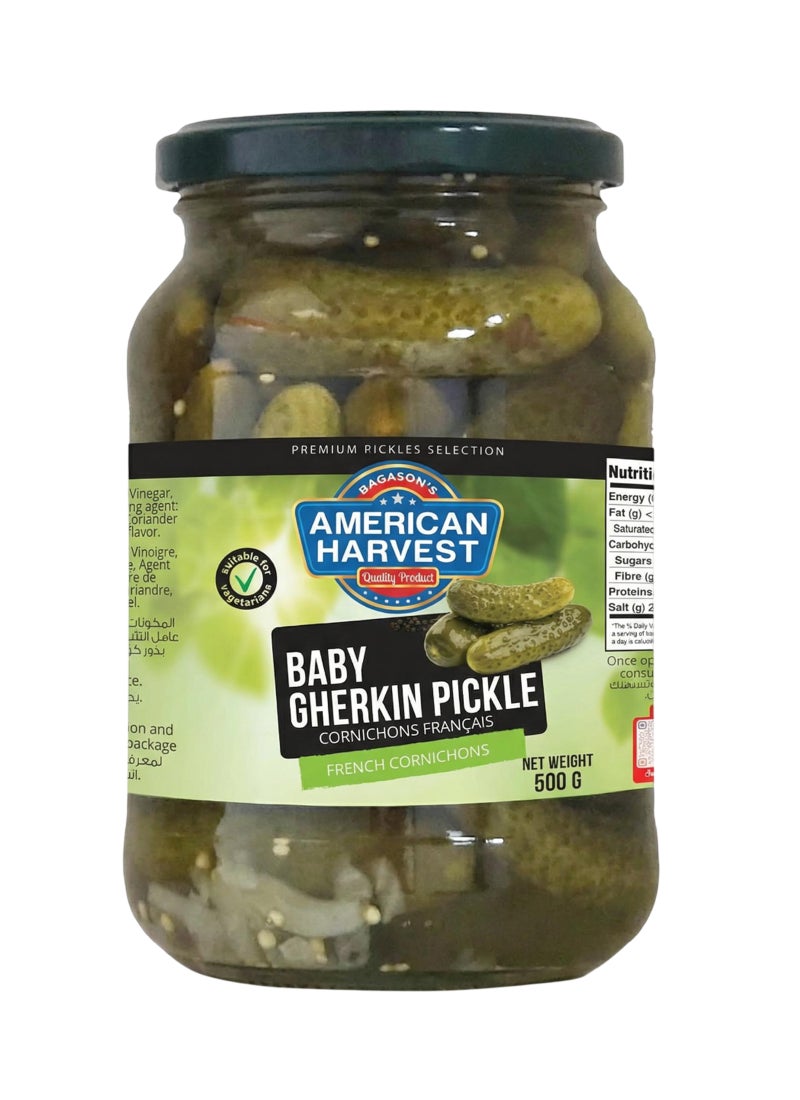 American Harvest Baby Gherkins Pickle - Image 1