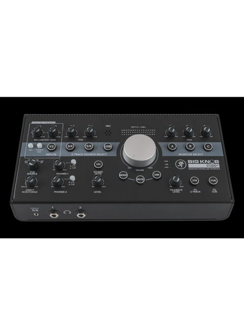 MACKIE Big Knob Studio+  4 x 3 Studio Monitor Controller & Interface | 192kHz USB I/O