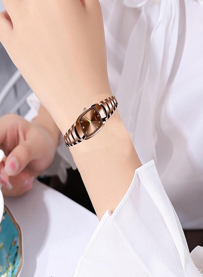 BESTKANG Watches for Women Ladies Stainless Dress Luxury Business Classic Fashion Analog Quartz Waterproof Watch (Gold) - Image 2