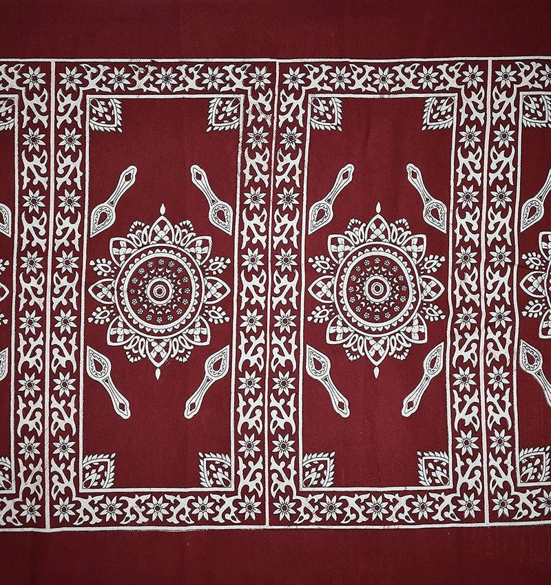 Hesch 9 Long Printed Cotton Dastarkhan for Food Muslim Floral and Traditional Design Printed Cotton Dastarkhan for Food Muslim 22 Seater - Image 2