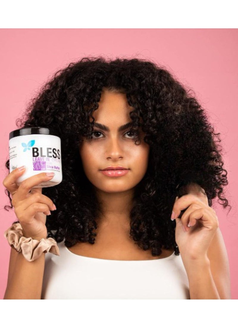 Bless - Leave In Hair Cream with Shea Butter 450 ml - Image 1
