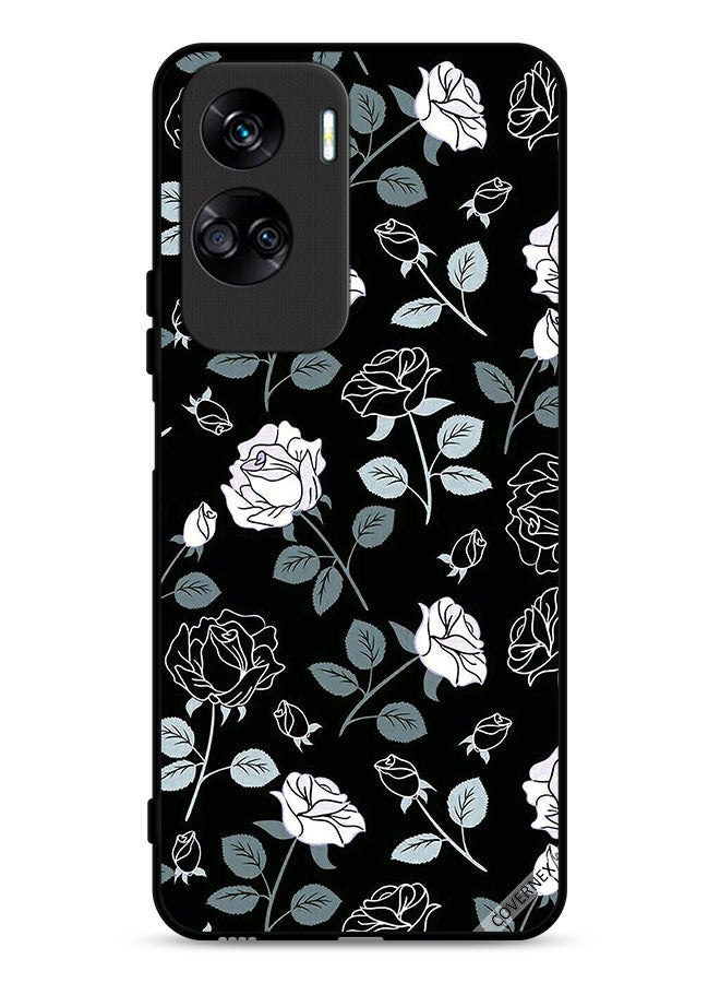 Covernex Honor 90 Lite 5G Protective Case Cover Floral Pattern - Image 1