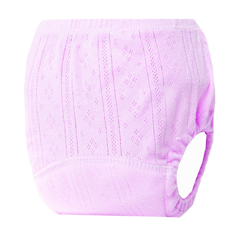 Pure Cotton Training Pants Newborn Baby Female Baby Male Diaper Wash Waterproof Toilet Training Diaper Pants - Image 1