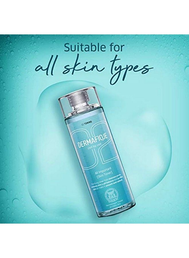 Dermafique All Important Skin Toner Aqua Marine 150Ml & Aqua Cloud Hydrating Crème For All Skin Types Dermatologist Tested Face And Body Cream - Image 5