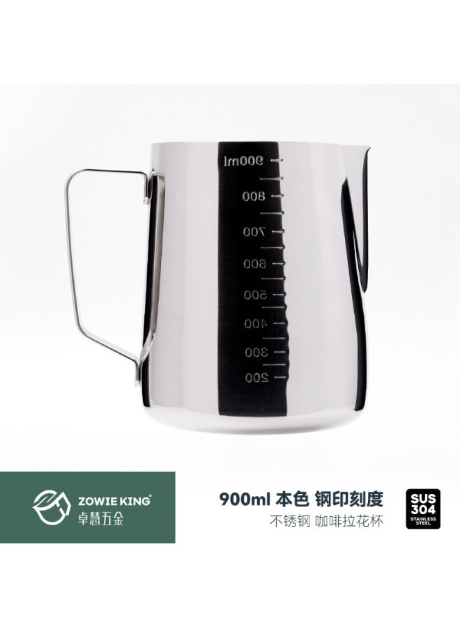 [ ] 150 مل - 1500 مل اسطوانة زهور من الفولاذ المقاوم للصدأ 304 مع كأس متدرج طباعة فولاذية مقبض بلاستيكي ليزر