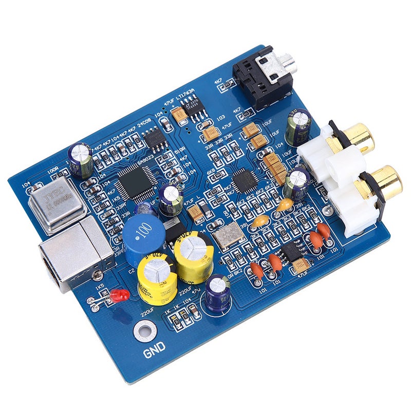 وحدة مكبر الصوت لوحة الفك تشفيرًAccessory صوتي 24 بت معدل أخذ العينات 96 كيلو هرتز USB SA9023 - Image 3