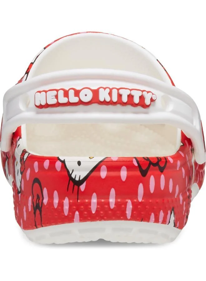 crocs Toddlers Hello Kitty Red Classic Clog