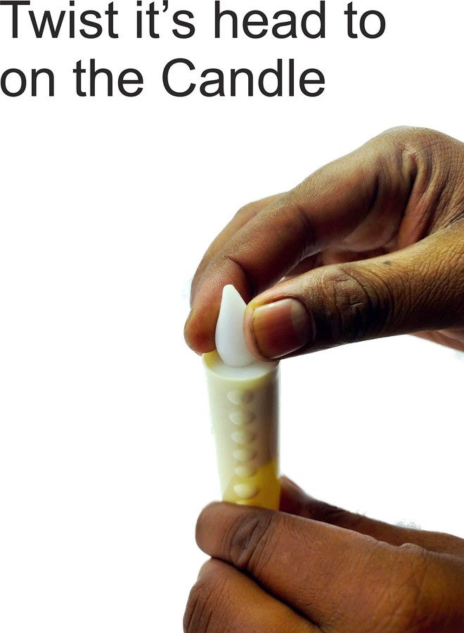 TED TECH Plastic Led Candles, Pack of 36 - Image 4
