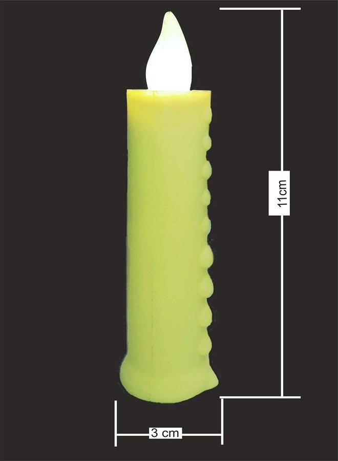 TED TECH Plastic Led Candles, Pack of 36 - Image 3