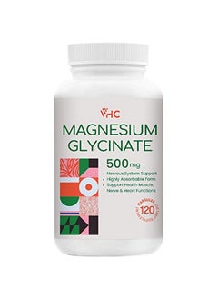 Magnesium Glycinate Supplement 500Mg Per Caps  Optimum Dose 120 Veggie Capsules  Chelated 999% Max Absorption Bioavailable Magnesium Supplements  Made In Usa - pzsku/Z3FA9CD76DB7B375F2B8DZ/45/_/1698053890/9b19d119-f355-42e3-9eda-9a5138cdee3e