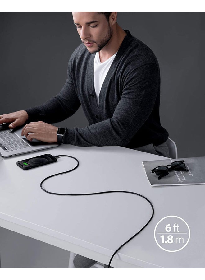 Anker PowerLine III Flow, USB C to Lightning Cable for iPhone 14 Pro Max /14/14 Pro/13/12/11/X/XS/XR / 8 Plus, AirPods Pro, (6 ft) [Apple MFi Certified] Supports Power Delivery, Silica Gel - Image 5