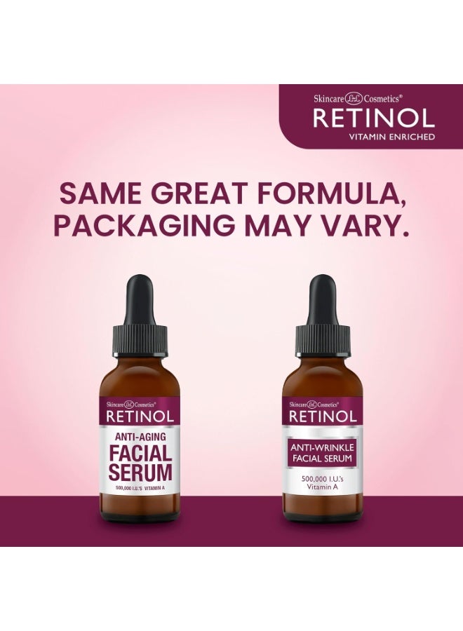 Retinol Set Anti-Wrinkle Serum 30ml and Skin Care Day Cream SPF 20 - Image 5