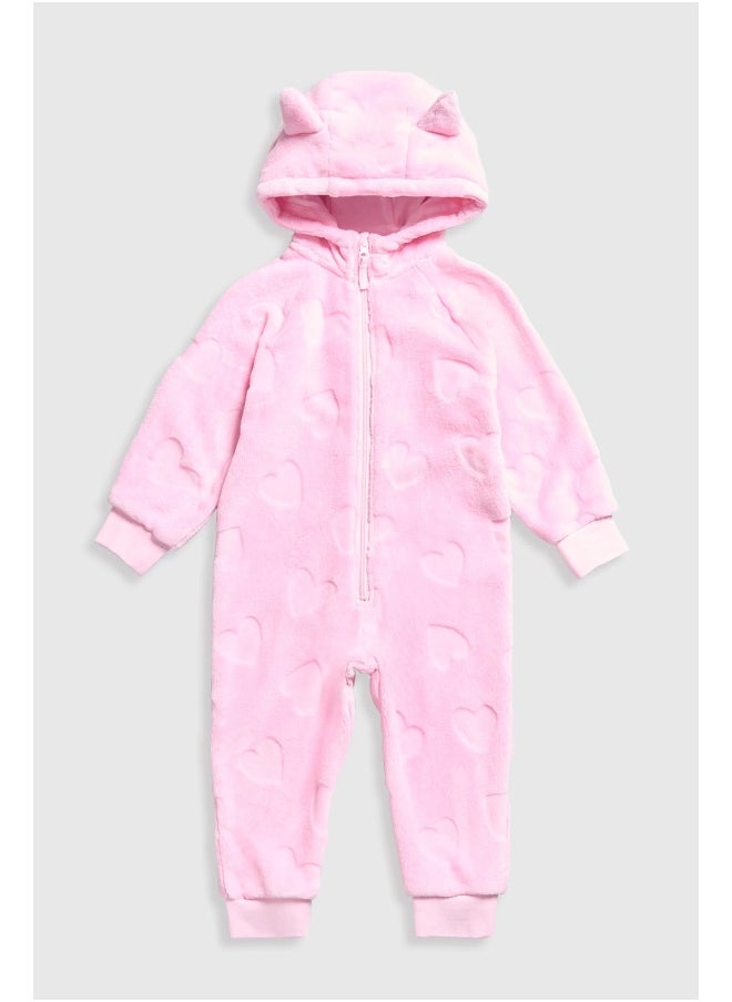 mothercare Cat Novelty Onesie  - Image 1