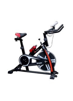 PowerMax Fitness BS-130 Home Use Group Bike/Spin, LCD Display, Friction Braking System, 8KG Flywheel weight, Max User Weight 130KG  - Image 1