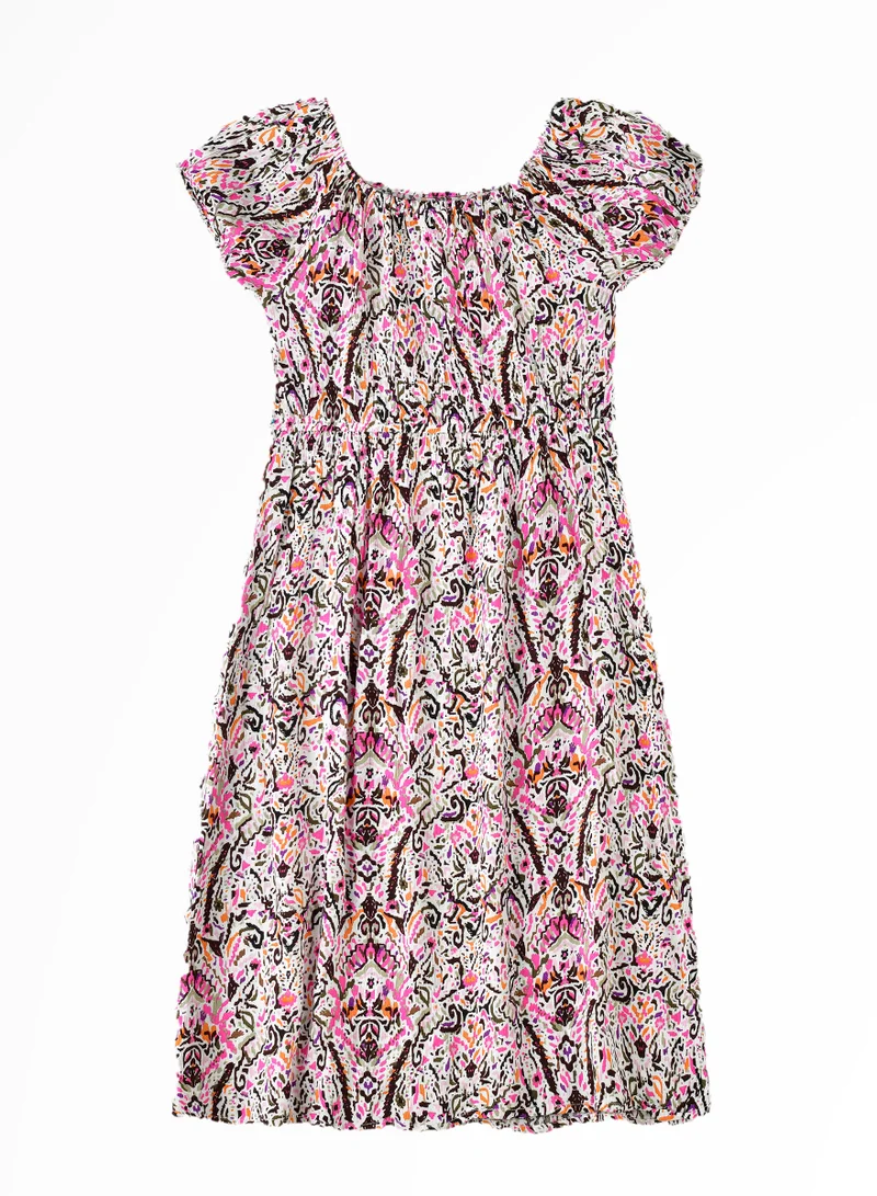 Jelliene Tween Twirls: Girls' Breezy Crepe Dress Summer Style & Endless Fun