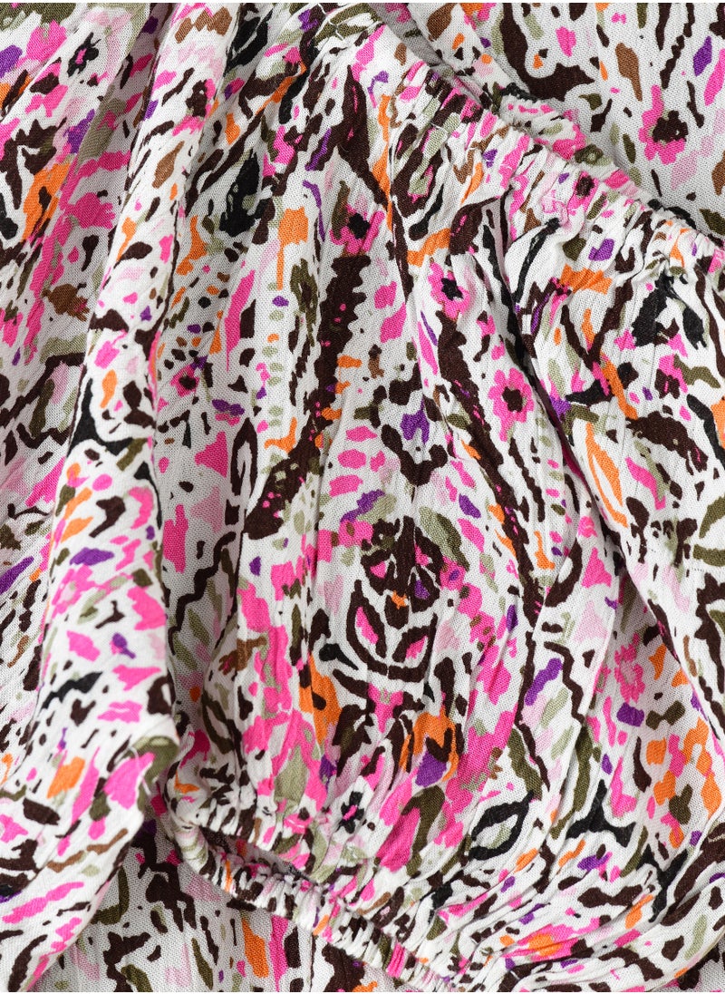 Jelliene Tween Twirls: Girls' Breezy Crepe Dress Summer Style & Endless Fun  - Image 4