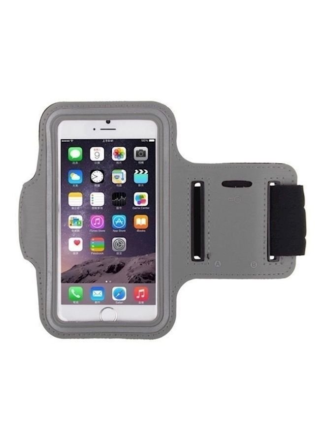 NIBEMINENT Protective Case Cover For Apple iPhone 5/5S/5C With Running Armband Grey