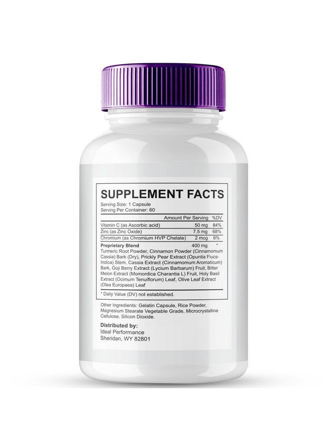 IDEAL PERFORMANCE Gluco Shield Pro Advanced Blood Formula Capsules, Official GlucoShield Pro Supplement Pills, Premium Formula for Healthy Circulation & Stable Levels, All Natural GlucoShieldPro Reviews (2 Pack) - Image 2