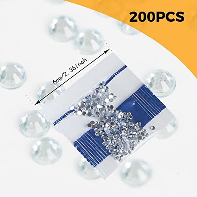 Forever young Rhinestones Diamond Painting Beads, Bead Art Diamond Painting Drills, Diamonds Art Accessories and Tools, Rhinestones for Makeup, 20 Colors Round, 4000PCS - Image 3
