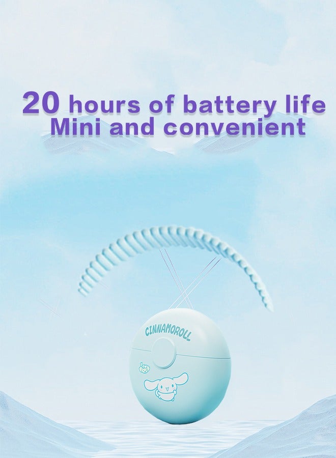 Sanrio Wireless Bluetooth Headphones, Call Noise Canceling Headphones with Mic (Blue) - Image 5