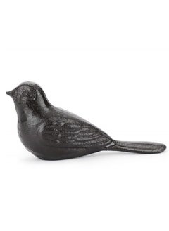 Generic Door Stop Floor Decorative, Cast Iron Cute Bird Door StoppersWedge Heavy Duty Doorstop to Keep Door Open for Home Office Commercial Industrial, 1pc Dark Brown  - Image 1