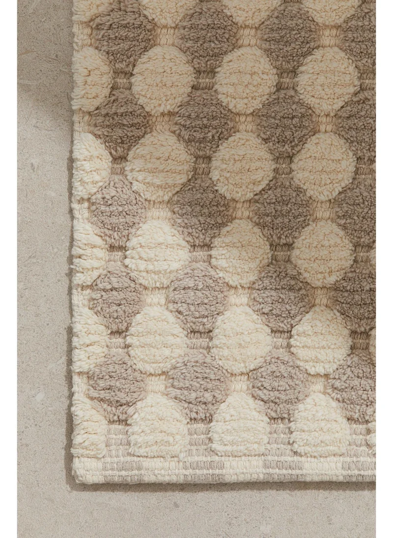 اتش اند ام Patterned cotton bath mat