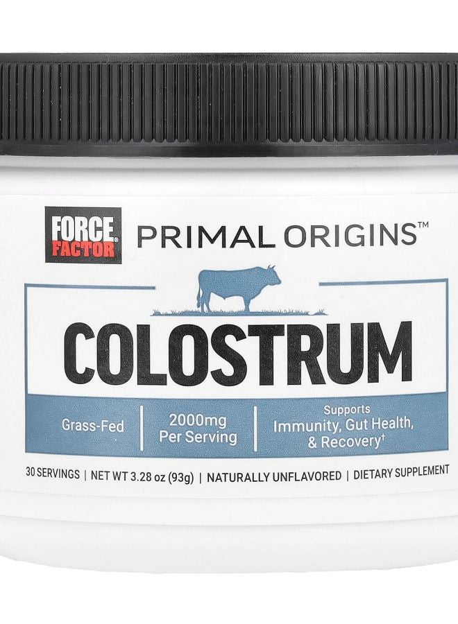 Force Factor Primal Origins™ Colostrum Unflavored 3.28 oz (93 g) - Image 1