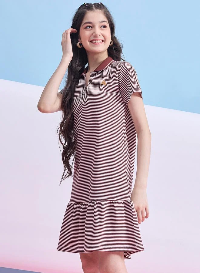 Stylo Bug Striped Polo Dress