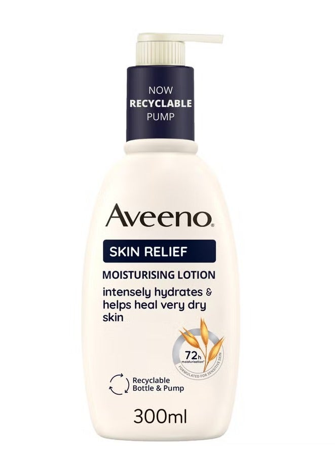 Aveeno Skin Relief Nourishing Lotion Shea Butter 300ml - Image 1