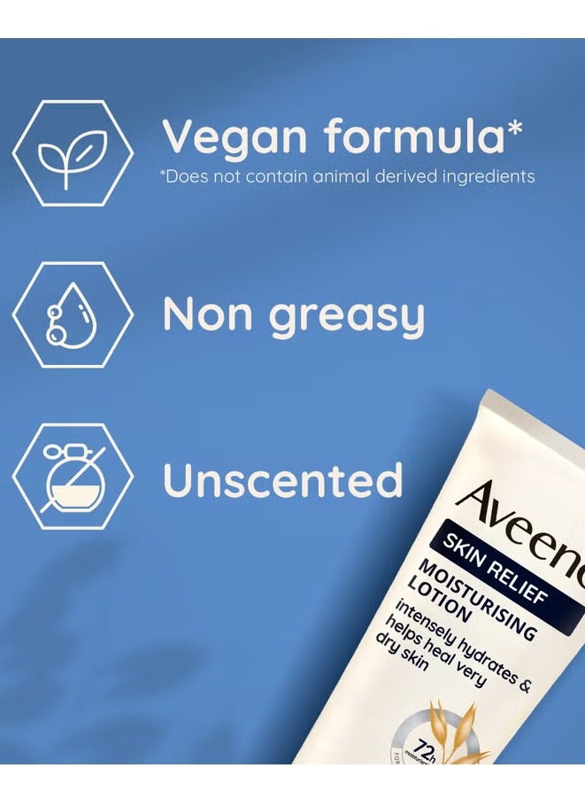 Aveeno Skin Relief Nourishing Lotion Shea Butter 300ml - Image 3