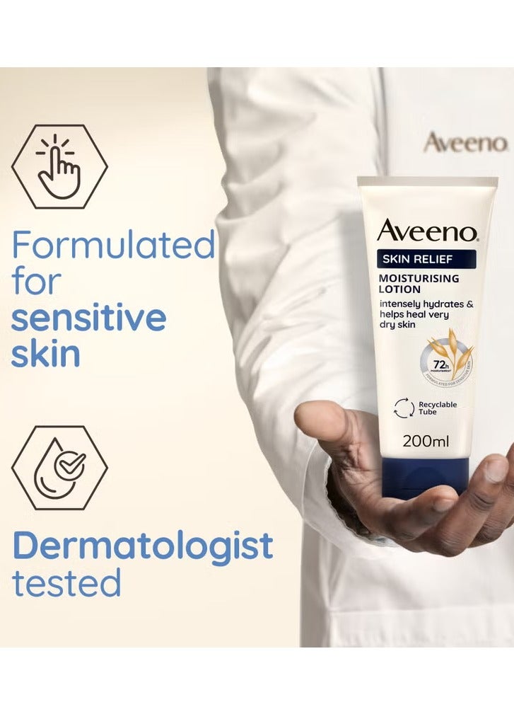 Aveeno Skin Relief Nourishing Lotion Shea Butter 300ml - Image 4