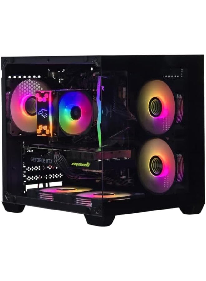 BLUMENIT Voltix-5SQ Mini (i5-14400F/B760/RTX 3050 6GB/16GB D5/1TB NVMe/ Win 11 Pro) black - Image 2