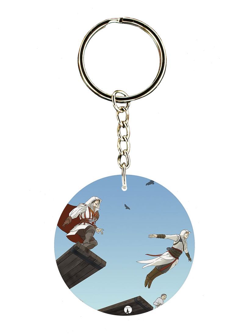 RKN Assassin's Creed Video Game Printed Keychain