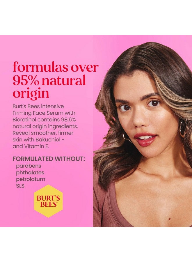 بيرتس بيز سيروم بيرتس بيز رينيوال المكثف لشد البشرة، مع بديل الريتينول الطبيعي وحمض الهيالورونيك، مكونات طبيعية فعالة مضادة للشيخوخة، 98.6% من منتجات العناية بالبشرة من مصادر طبيعية، زجاجة سعة 1 أونصة سائلة. - Image 4