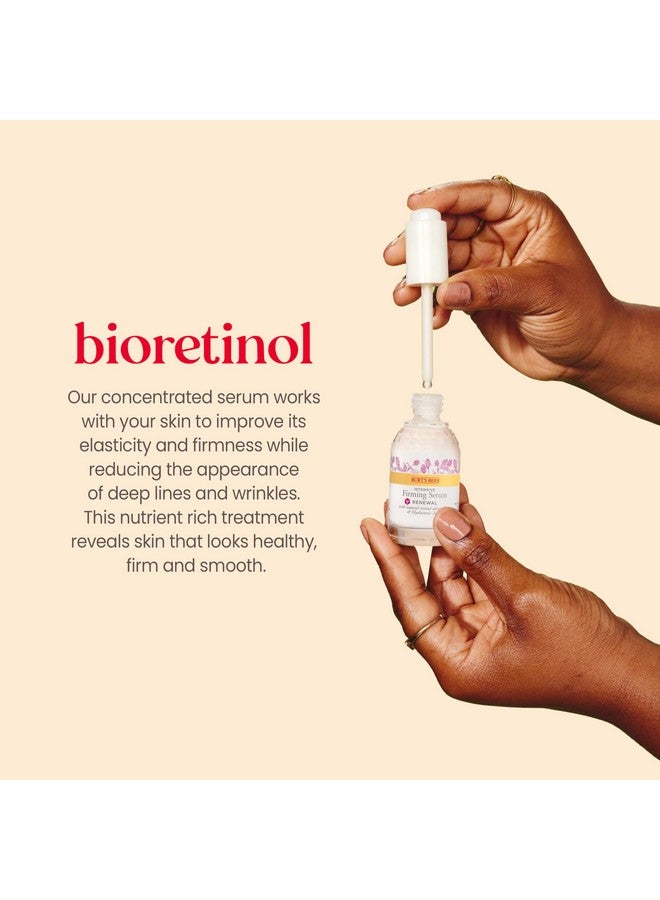 بيرتس بيز سيروم بيرتس بيز رينيوال المكثف لشد البشرة، مع بديل الريتينول الطبيعي وحمض الهيالورونيك، مكونات طبيعية فعالة مضادة للشيخوخة، 98.6% من منتجات العناية بالبشرة من مصادر طبيعية، زجاجة سعة 1 أونصة سائلة. - Image 2