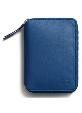 DailyObjects Check-In Travel Passport Wallet Cover for Men and Women | Passport Cover with Zip Around Closure made of Vegan Leather | Passport Holder with Credit Debit Card Slots - Blue - pzsku/Z3FAACADB7454C6F9AFC8Z/45/_/1737721139/0c21f9ad-26ae-4030-9a0f-288b585fda65